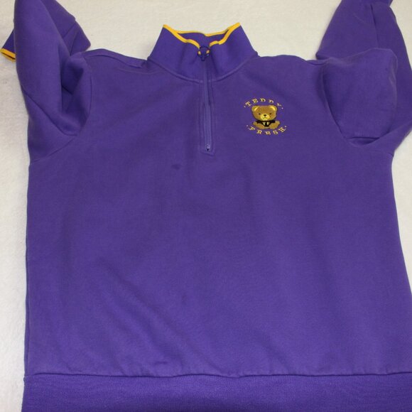 Teddy Fresh Quarter Fresh Sweatshirt Mens Large - Picture 5 of 8